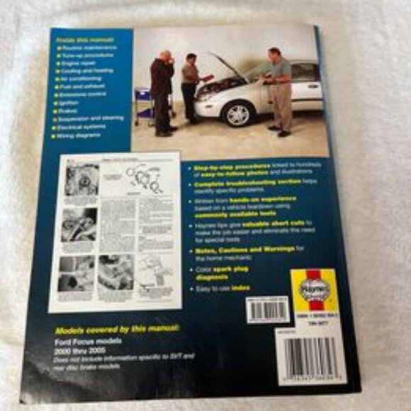 Haynes Repair Manual Ford Focus 2000 thru 2005 - Picture 2 of 7